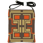 Abstract geometric design    Shoulder Sling Bag