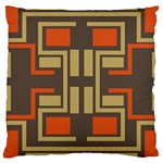 Abstract geometric design    Large Cushion Case (Two Sides)