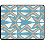 Abstract geometric design    Fleece Blanket (Medium) 