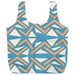 Abstract geometric design    Full Print Recycle Bag (XL)