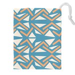 Abstract geometric design    Drawstring Pouch (4XL)