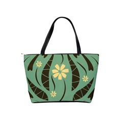 Folk flowers print Floral pattern Ethnic art Classic Shoulder Handbag from ArtsNow.com Back