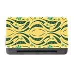 Folk flowers print Floral pattern Ethnic art Memory Card Reader with CF
