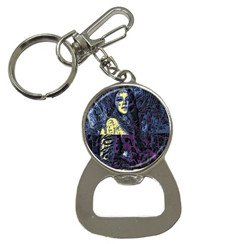Glitch Witch II Bottle Opener Key Chain from ArtsNow.com Front