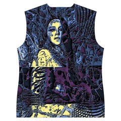 Glitch Witch II Women s Button Up Vest from ArtsNow.com Back