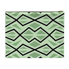 Abstract pattern geometric backgrounds Cosmetic Bag (XL) from ArtsNow.com Back
