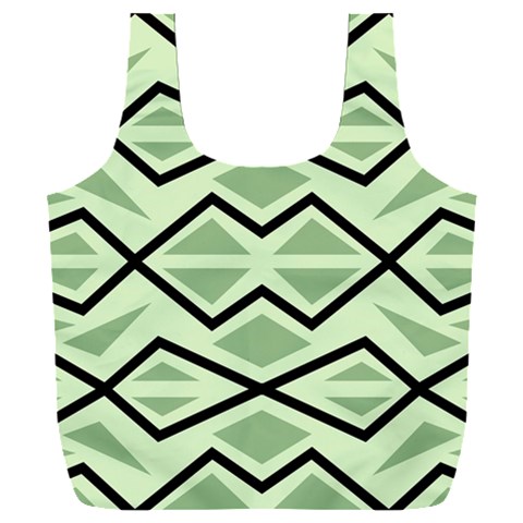 Abstract pattern geometric backgrounds Full Print Recycle Bag (XXXL) from ArtsNow.com Front