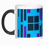 Abstract pattern geometric backgrounds Morph Mug