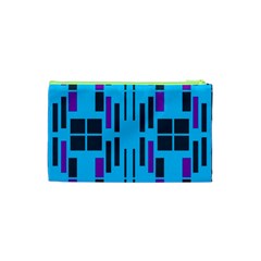 Abstract pattern geometric backgrounds Cosmetic Bag (XS) from ArtsNow.com Back