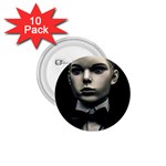 Evil Boy Manikin Portrait 1.75  Buttons (10 pack)