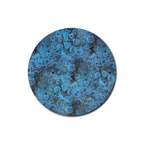 Abstract Surface Texture Background Rubber Round Coaster (4 pack) from ArtsNow.com Front