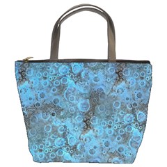 Abstract Surface Texture Background Bucket Bag from ArtsNow.com Front