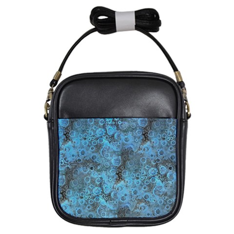 Abstract Surface Texture Background Girls Sling Bag from ArtsNow.com Front