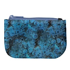 Abstract Surface Texture Background Large Coin Purse from ArtsNow.com Front