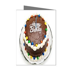 Birthday Cake Mini Greeting Cards (Pkg of 8) from ArtsNow.com Left