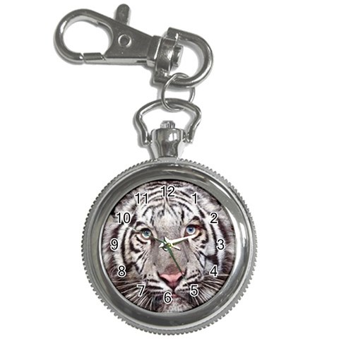 white tiger Key Chain Watch from ArtsNow.com Front