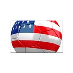 usa soccer Sticker Rectangular (100 pack)