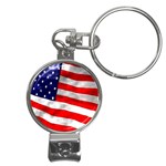 usa Nail Clippers Key Chain