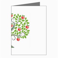 tree Greeting Cards (Pkg of 8) from ArtsNow.com Left