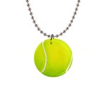 tennis 1  Button Necklace