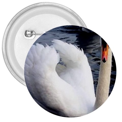 swan 3  Button from ArtsNow.com Front