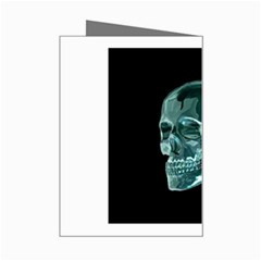 skull graphic Mini Greeting Card from ArtsNow.com Right