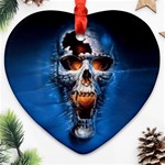 skull Ornament (Heart)