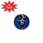 skull 1  Mini Magnet (10 pack) 