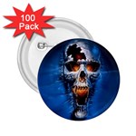 skull 2.25  Button (100 pack)