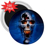 skull 3  Magnet (100 pack)