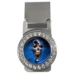 skull Money Clip (CZ)