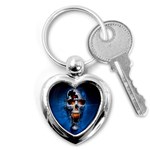 skull Key Chain (Heart)
