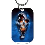 skull Dog Tag (One Side)