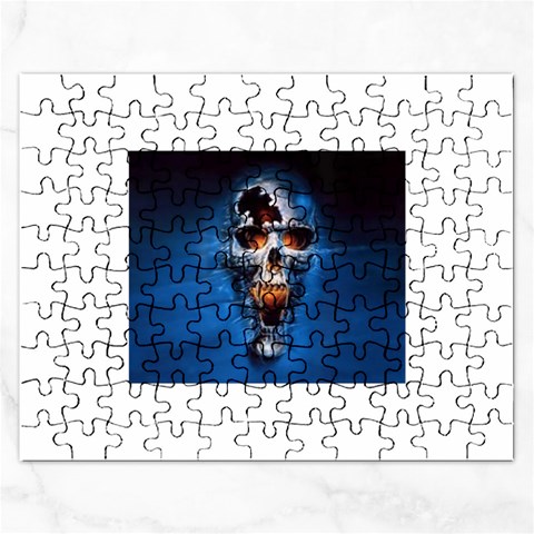 skull Jigsaw Puzzle (Rectangular) from ArtsNow.com Front