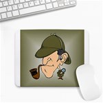 sherlock homes Small Mousepad
