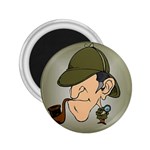 sherlock homes 2.25  Magnet