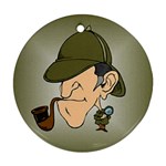 sherlock homes Ornament (Round)