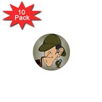 sherlock homes 1  Mini Button (10 pack) 