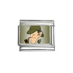 sherlock homes Italian Charm (9mm)