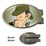 sherlock homes Money Clip (Oval)