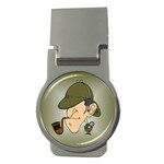 sherlock homes Money Clip (Round)
