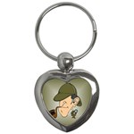 sherlock homes Key Chain (Heart)
