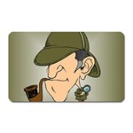 sherlock homes Magnet (Rectangular)