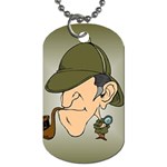 sherlock homes Dog Tag (One Side)