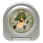 sherlock homes Travel Alarm Clock
