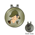 sherlock homes Golf Ball Marker Hat Clip