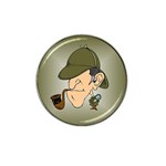sherlock homes Hat Clip Ball Marker (4 pack)