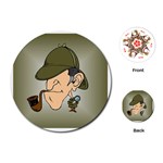 sherlock homes Playing Cards (Round)