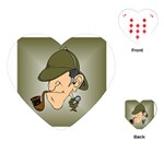 sherlock homes Playing Cards (Heart)