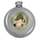 sherlock homes Hip Flask (5 oz)